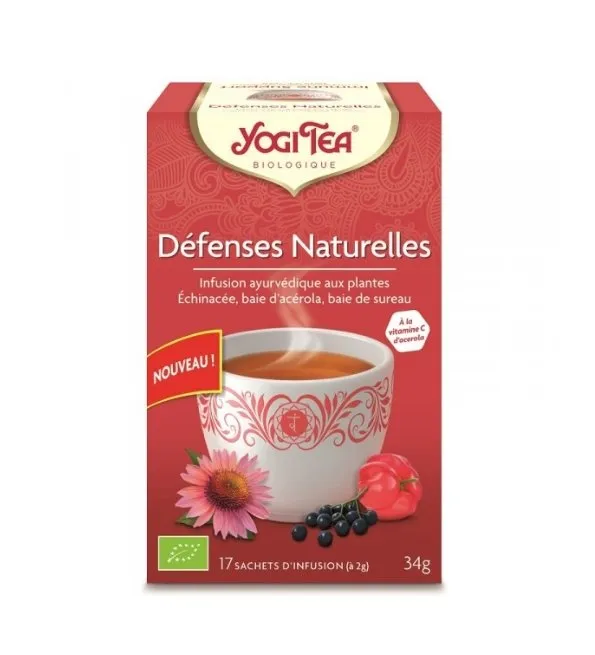 Yogi Tea Defenses Naturelles 17 X 2g