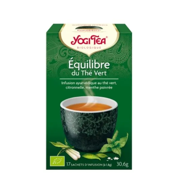 Yogi Tea Equilibre Du The Vert 17 X 2g