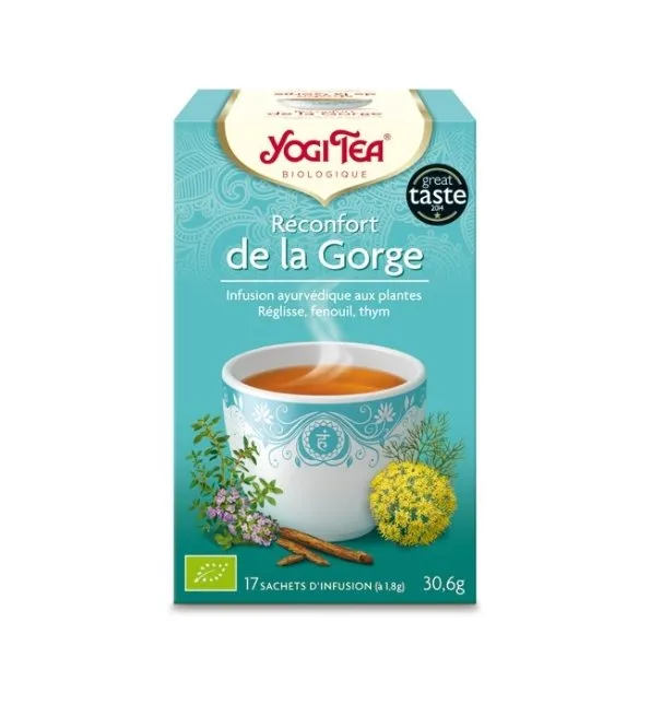 Yogi Tea Reconfort De La Gorge 17 X 2g
