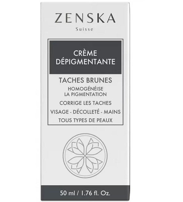 ZENSKA CRÈME DÉPIGMENTANTE – 50ml